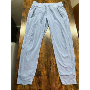 Athleta light blue joggers size 4